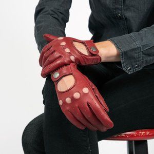 Straight to Hell unlined driving gloves